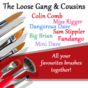 松散帮和松散表兄弟在一起！