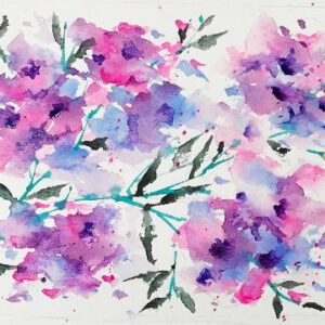 Loose Beginners Simple Pink & Blue