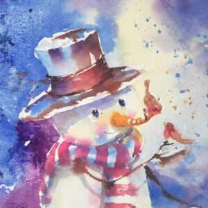 Loose Beginners Snowman & Robins