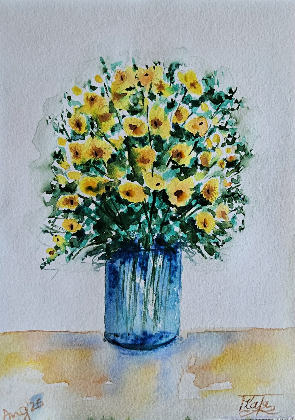 yellow